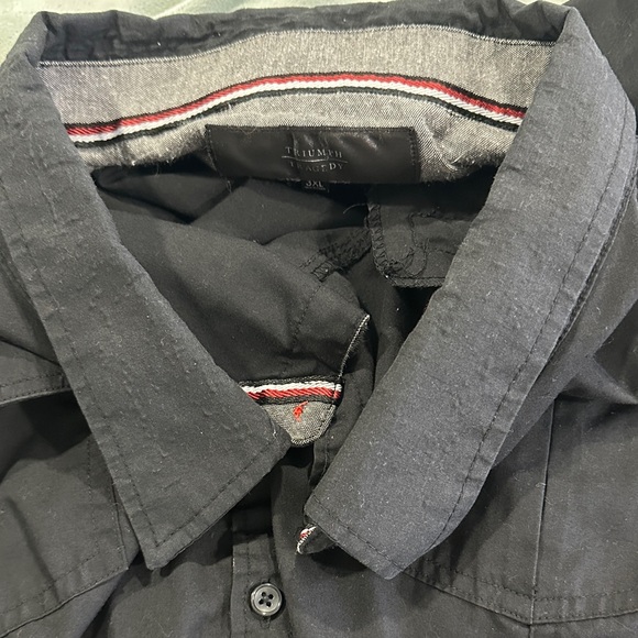 Classic Black Button-Up Shirt size 3XL - Picture 9 of 9